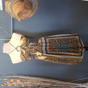 Saint Tropez West multi colored dress.